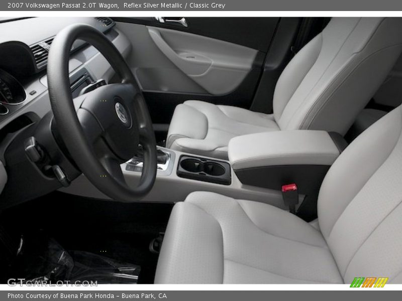 Reflex Silver Metallic / Classic Grey 2007 Volkswagen Passat 2.0T Wagon