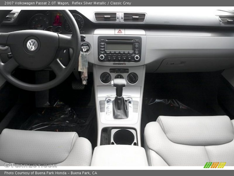 Reflex Silver Metallic / Classic Grey 2007 Volkswagen Passat 2.0T Wagon