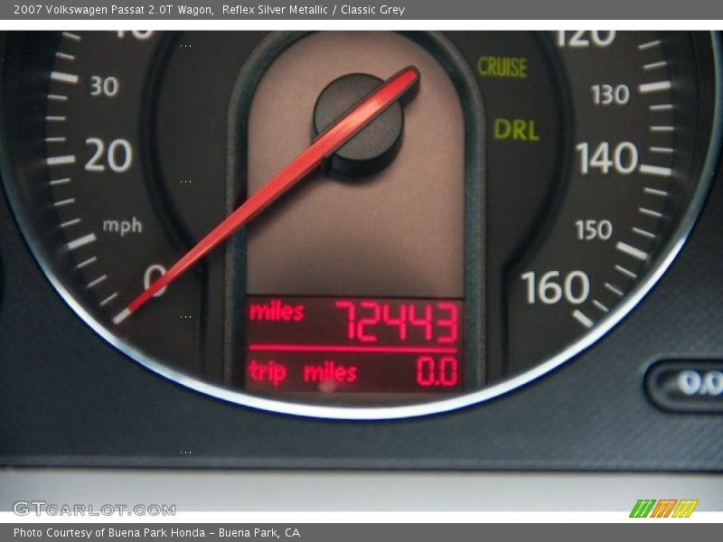 Reflex Silver Metallic / Classic Grey 2007 Volkswagen Passat 2.0T Wagon