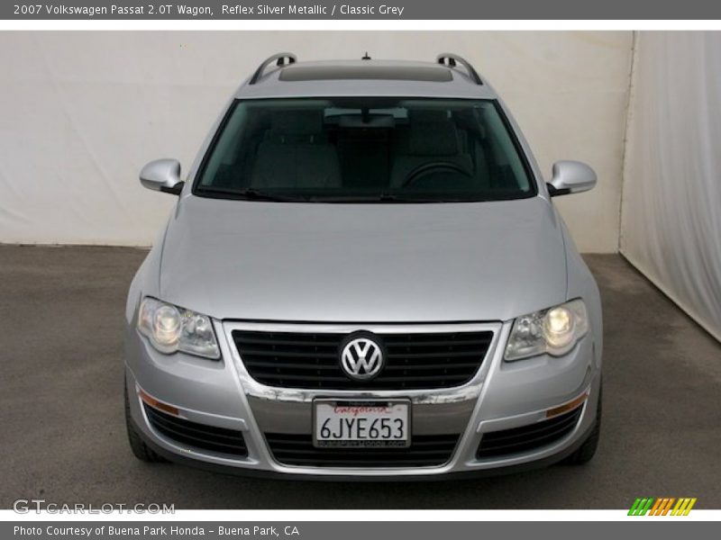 Reflex Silver Metallic / Classic Grey 2007 Volkswagen Passat 2.0T Wagon