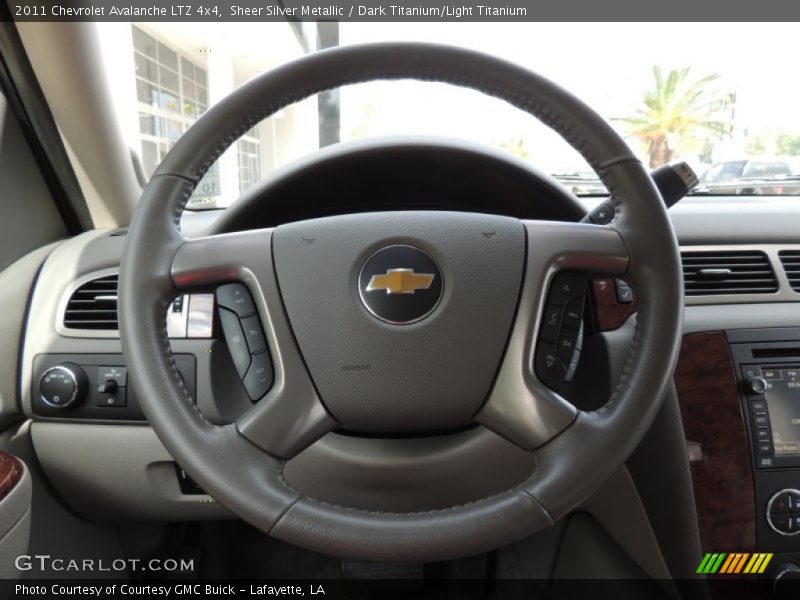 Sheer Silver Metallic / Dark Titanium/Light Titanium 2011 Chevrolet Avalanche LTZ 4x4