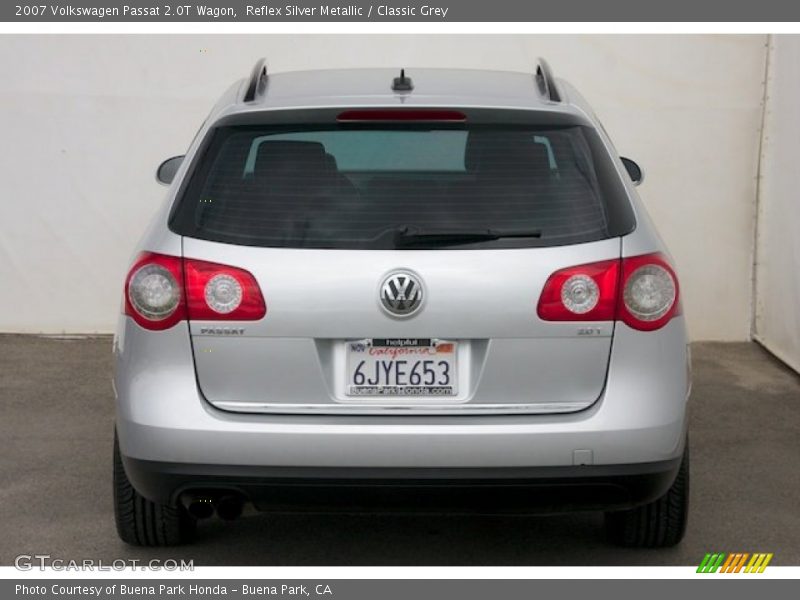 Reflex Silver Metallic / Classic Grey 2007 Volkswagen Passat 2.0T Wagon