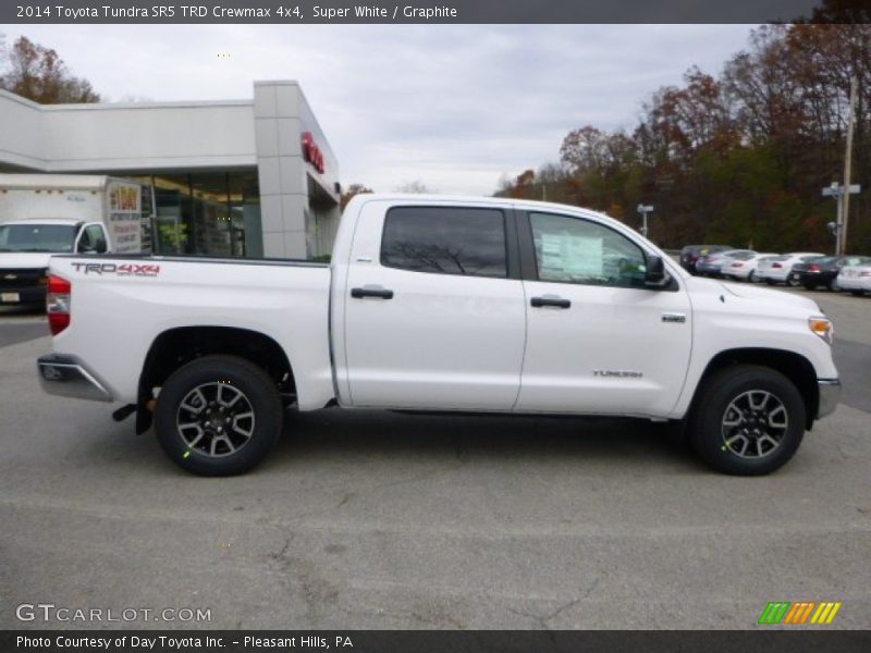 Super White / Graphite 2014 Toyota Tundra SR5 TRD Crewmax 4x4