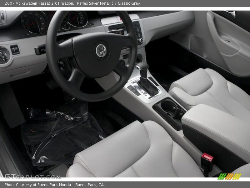 Reflex Silver Metallic / Classic Grey 2007 Volkswagen Passat 2.0T Wagon