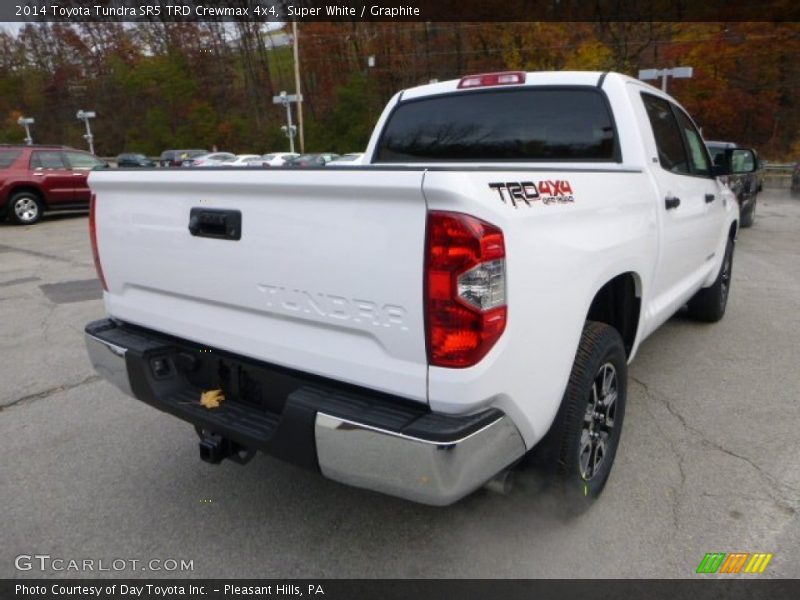 Super White / Graphite 2014 Toyota Tundra SR5 TRD Crewmax 4x4