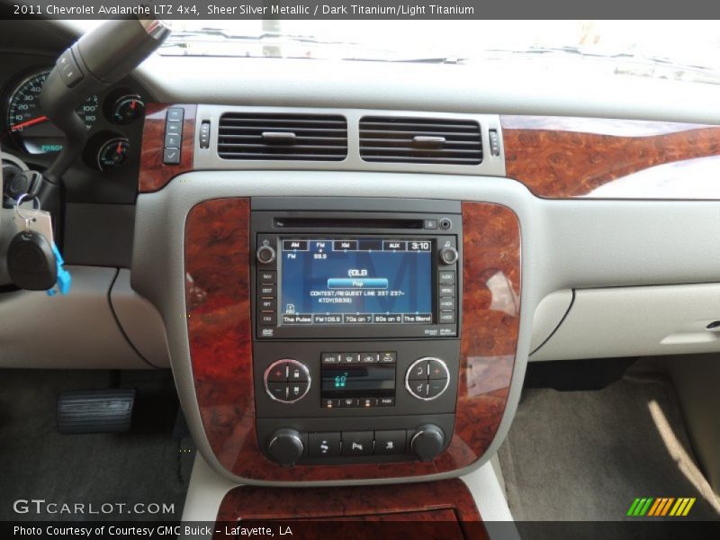 Sheer Silver Metallic / Dark Titanium/Light Titanium 2011 Chevrolet Avalanche LTZ 4x4