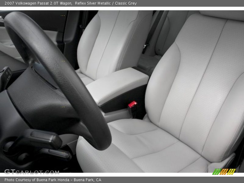 Reflex Silver Metallic / Classic Grey 2007 Volkswagen Passat 2.0T Wagon