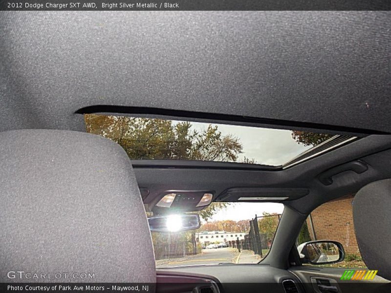 Sunroof of 2012 Charger SXT AWD