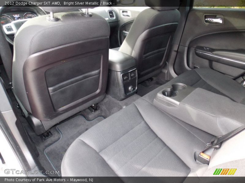 Rear Seat of 2012 Charger SXT AWD