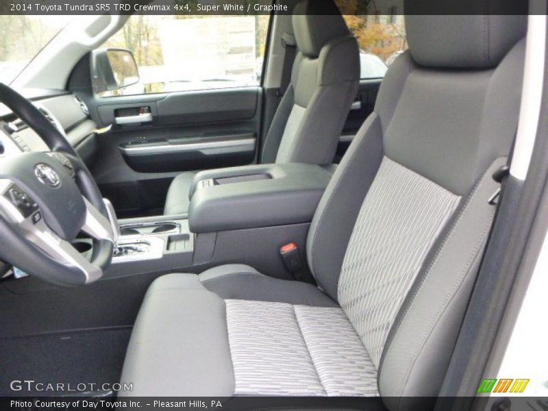 Super White / Graphite 2014 Toyota Tundra SR5 TRD Crewmax 4x4