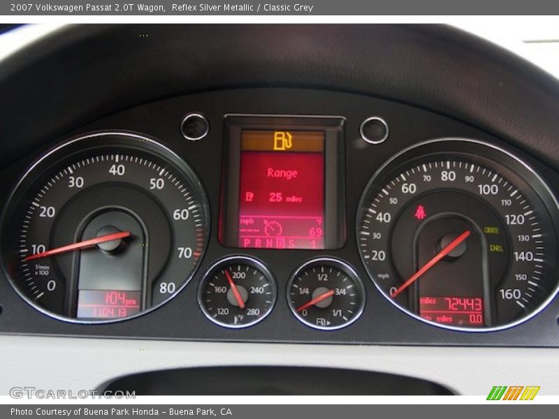 Reflex Silver Metallic / Classic Grey 2007 Volkswagen Passat 2.0T Wagon