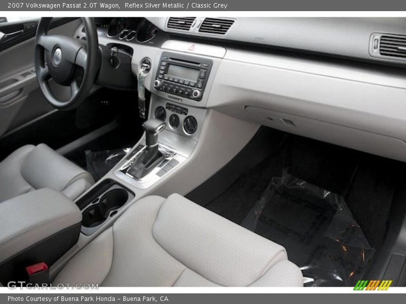 Reflex Silver Metallic / Classic Grey 2007 Volkswagen Passat 2.0T Wagon