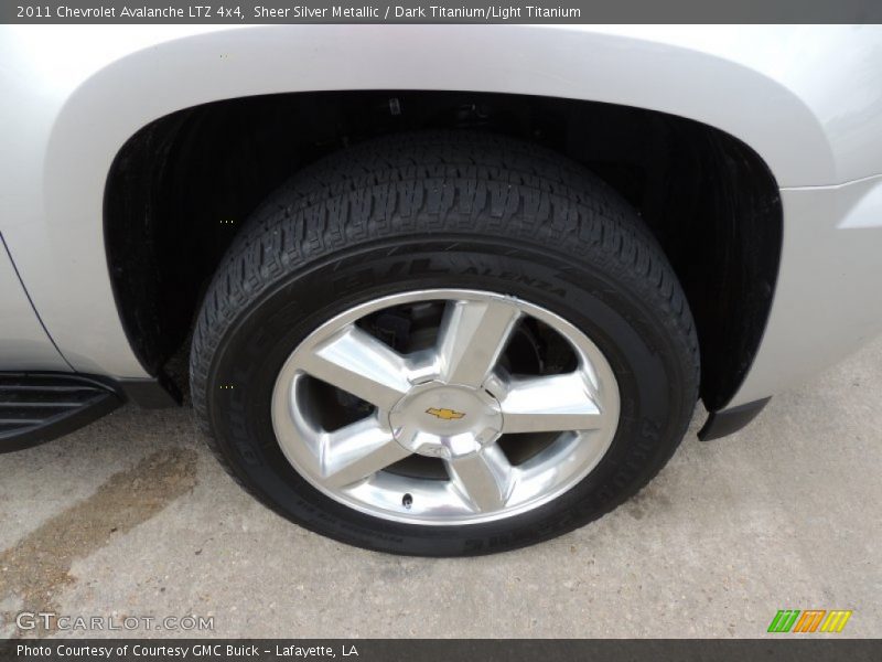 Sheer Silver Metallic / Dark Titanium/Light Titanium 2011 Chevrolet Avalanche LTZ 4x4