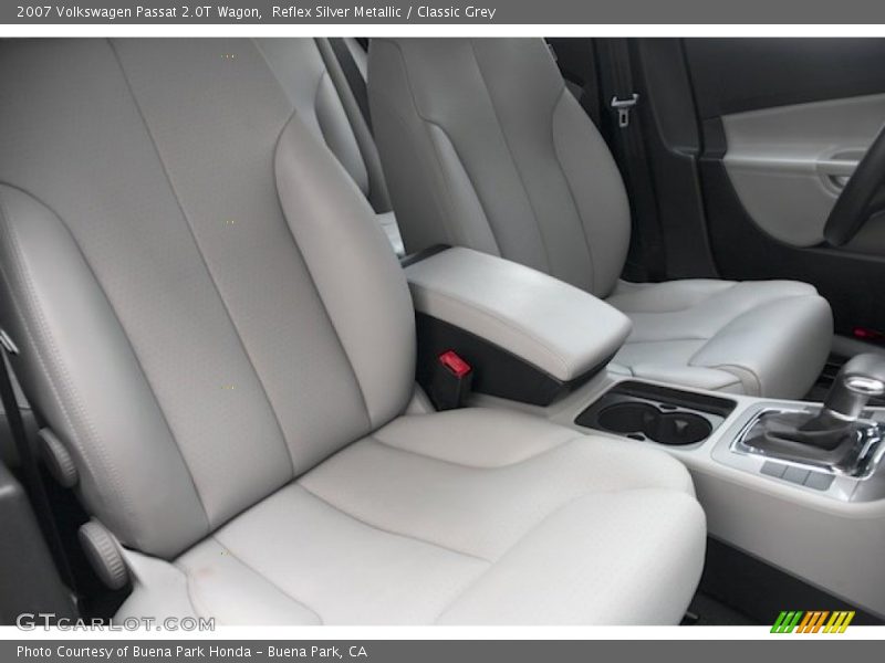 Reflex Silver Metallic / Classic Grey 2007 Volkswagen Passat 2.0T Wagon
