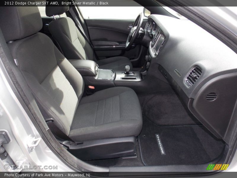 Front Seat of 2012 Charger SXT AWD