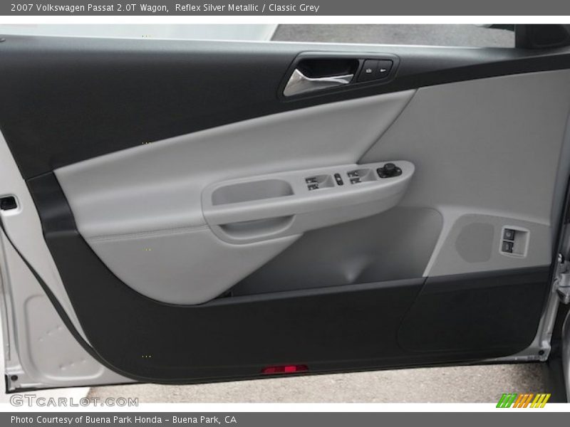 Reflex Silver Metallic / Classic Grey 2007 Volkswagen Passat 2.0T Wagon