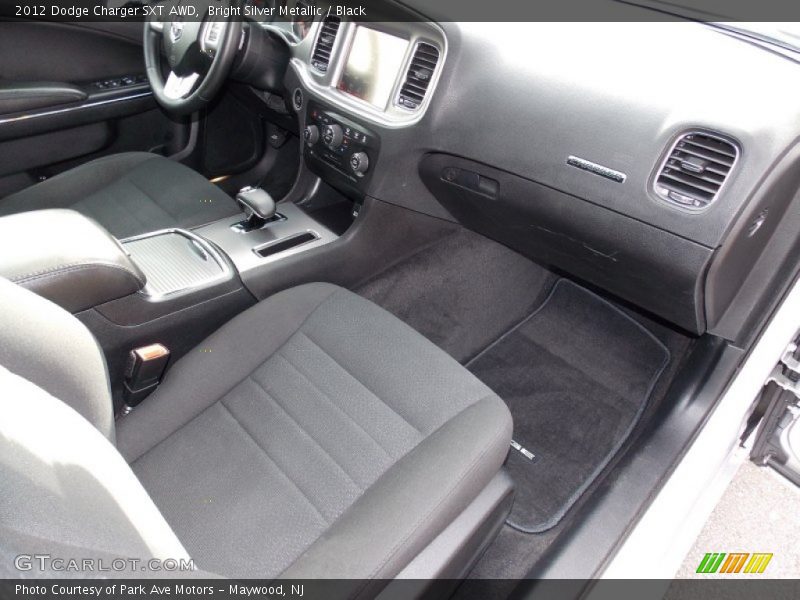  2012 Charger SXT AWD Black Interior