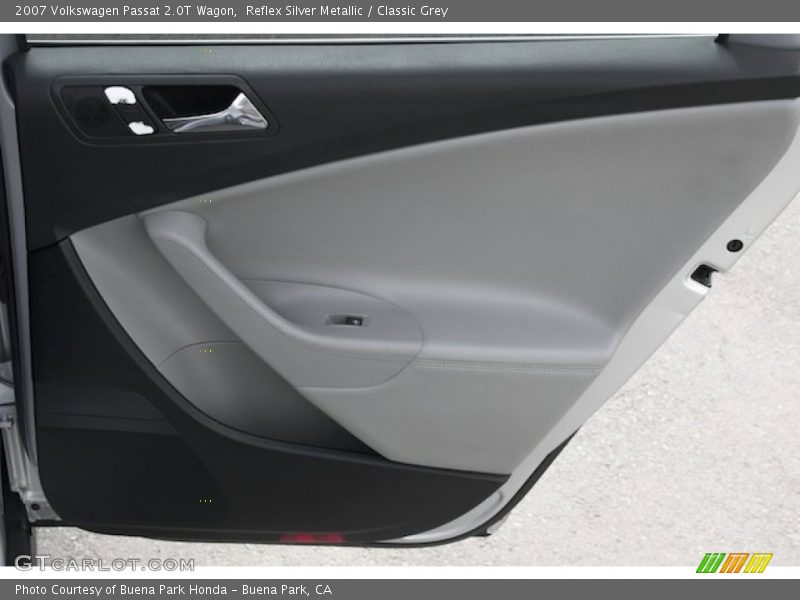 Reflex Silver Metallic / Classic Grey 2007 Volkswagen Passat 2.0T Wagon