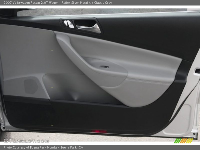 Reflex Silver Metallic / Classic Grey 2007 Volkswagen Passat 2.0T Wagon