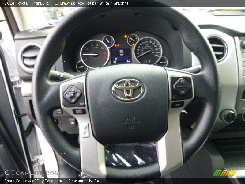 Super White / Graphite 2014 Toyota Tundra SR5 TRD Crewmax 4x4