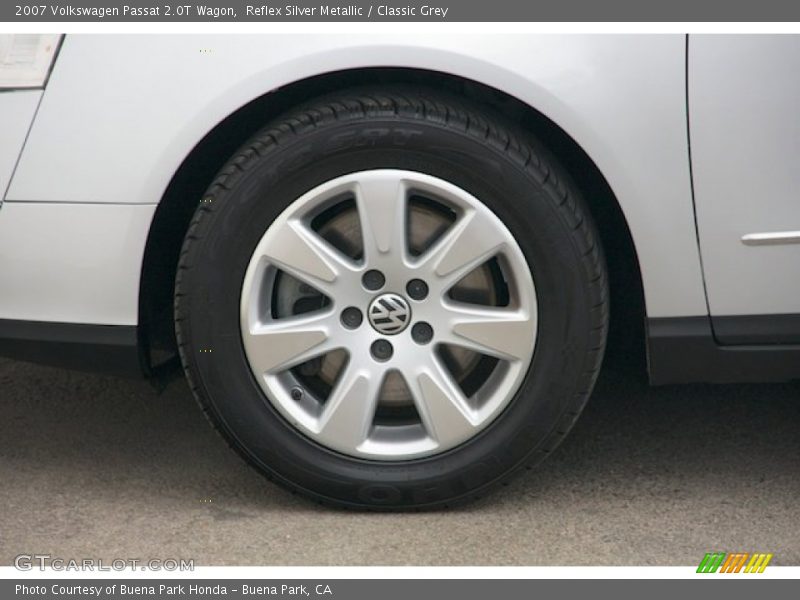Reflex Silver Metallic / Classic Grey 2007 Volkswagen Passat 2.0T Wagon