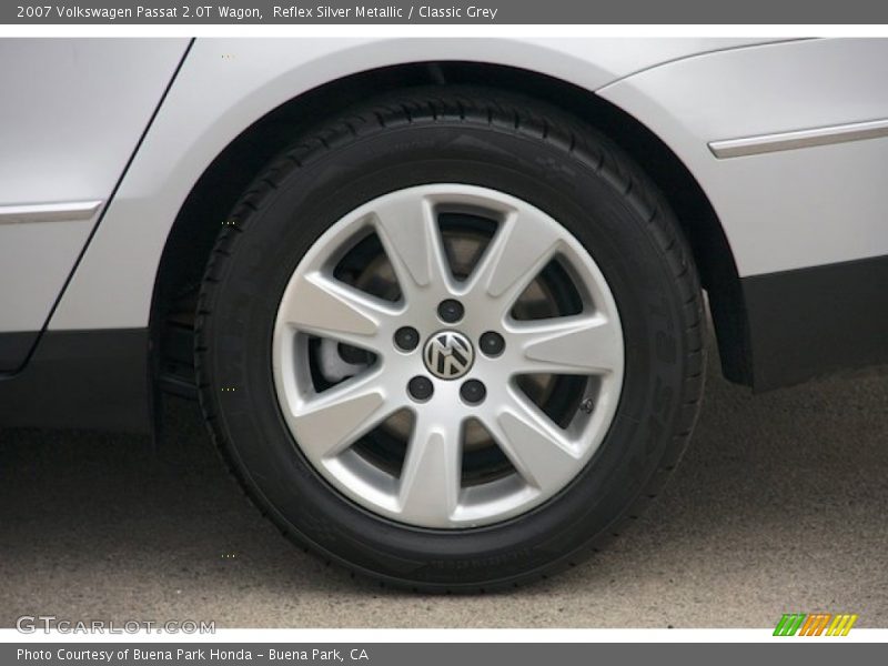 Reflex Silver Metallic / Classic Grey 2007 Volkswagen Passat 2.0T Wagon