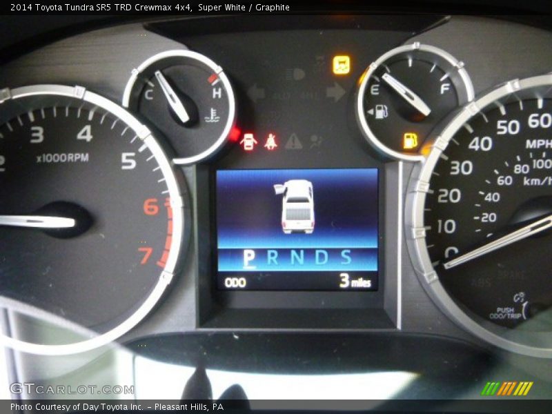 Super White / Graphite 2014 Toyota Tundra SR5 TRD Crewmax 4x4