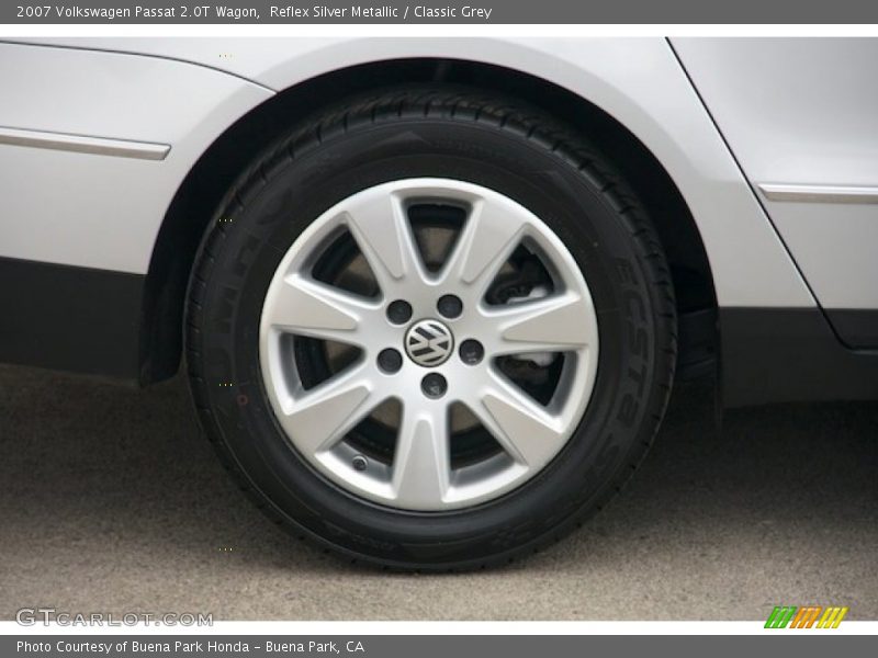 Reflex Silver Metallic / Classic Grey 2007 Volkswagen Passat 2.0T Wagon
