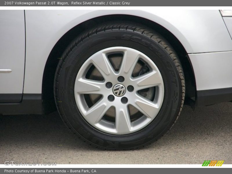 Reflex Silver Metallic / Classic Grey 2007 Volkswagen Passat 2.0T Wagon