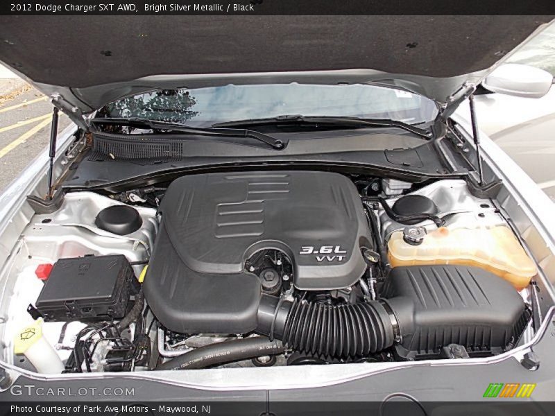  2012 Charger SXT AWD Engine - 3.6 Liter DOHC 24-Valve Pentastar V6