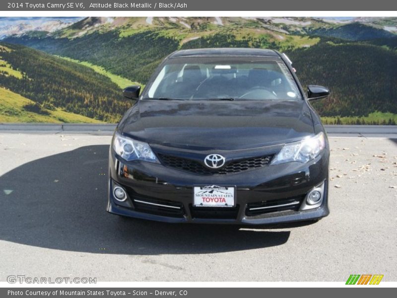 Attitude Black Metallic / Black/Ash 2014 Toyota Camry SE V6