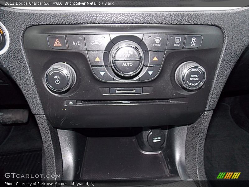 Bright Silver Metallic / Black 2012 Dodge Charger SXT AWD