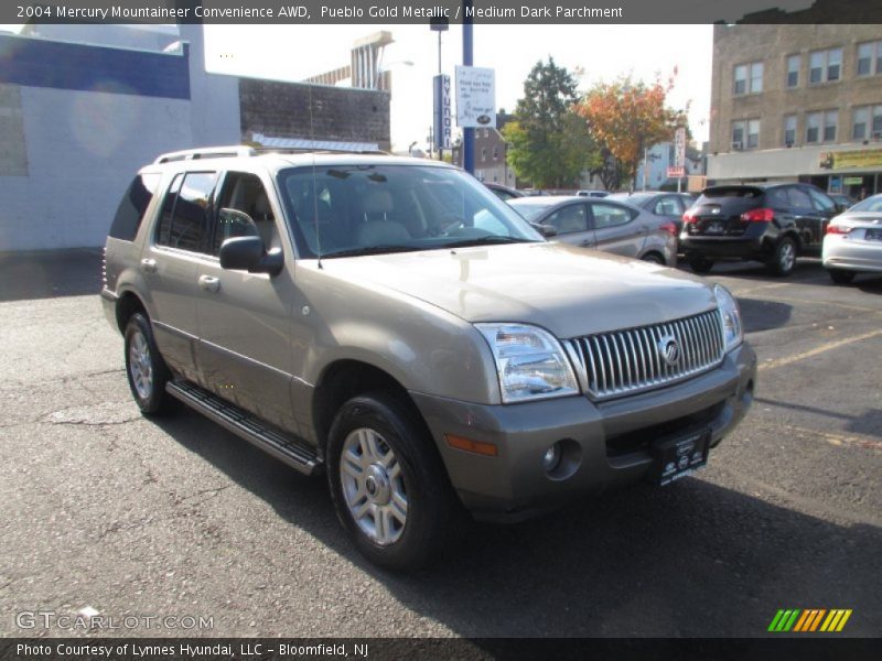 Pueblo Gold Metallic / Medium Dark Parchment 2004 Mercury Mountaineer Convenience AWD