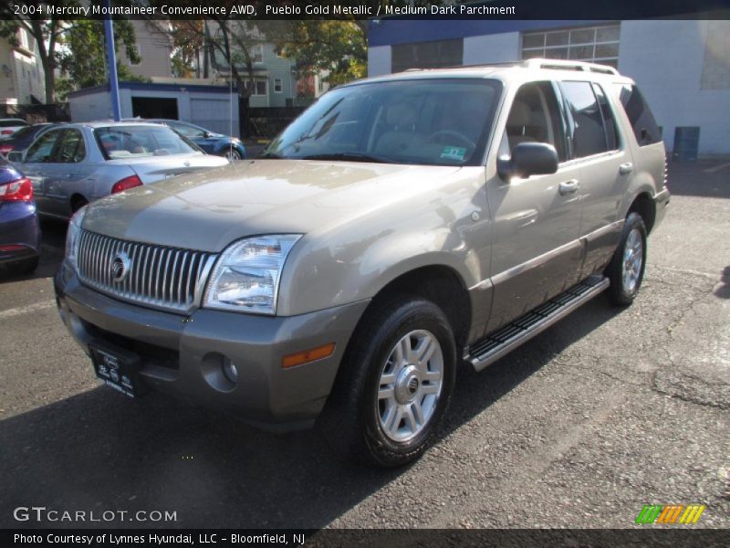 Pueblo Gold Metallic / Medium Dark Parchment 2004 Mercury Mountaineer Convenience AWD