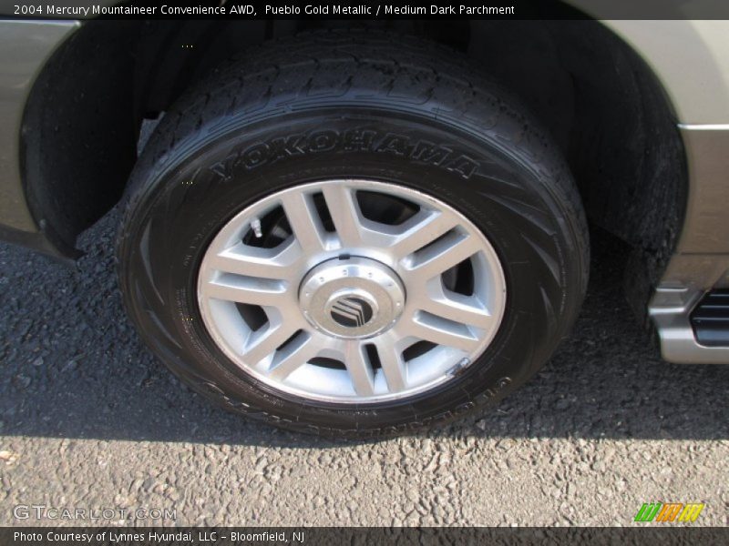 Pueblo Gold Metallic / Medium Dark Parchment 2004 Mercury Mountaineer Convenience AWD