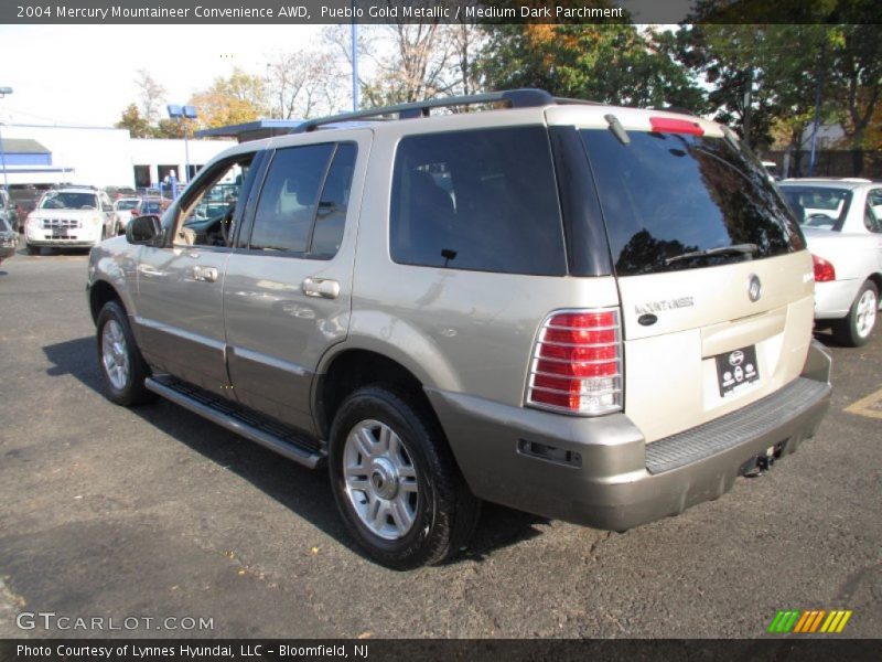 Pueblo Gold Metallic / Medium Dark Parchment 2004 Mercury Mountaineer Convenience AWD