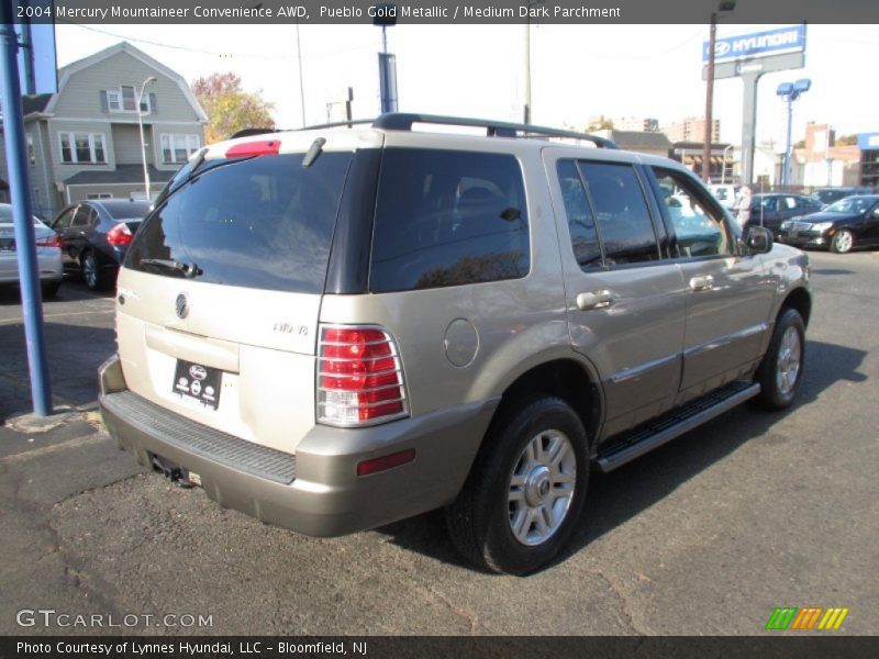 Pueblo Gold Metallic / Medium Dark Parchment 2004 Mercury Mountaineer Convenience AWD