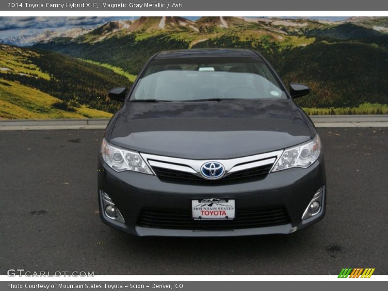 Magnetic Gray Metallic / Ash 2014 Toyota Camry Hybrid XLE
