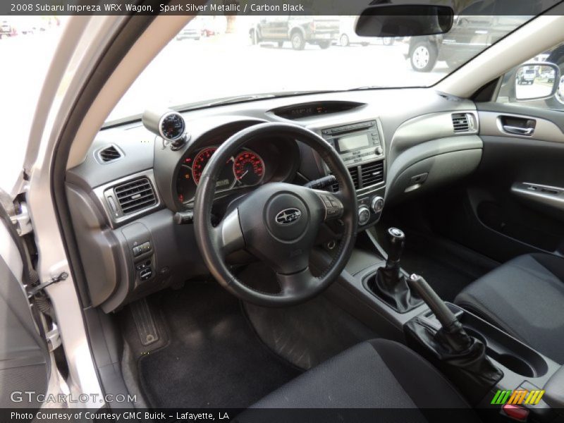 Spark Silver Metallic / Carbon Black 2008 Subaru Impreza WRX Wagon