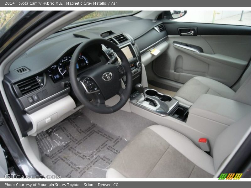 Magnetic Gray Metallic / Ash 2014 Toyota Camry Hybrid XLE