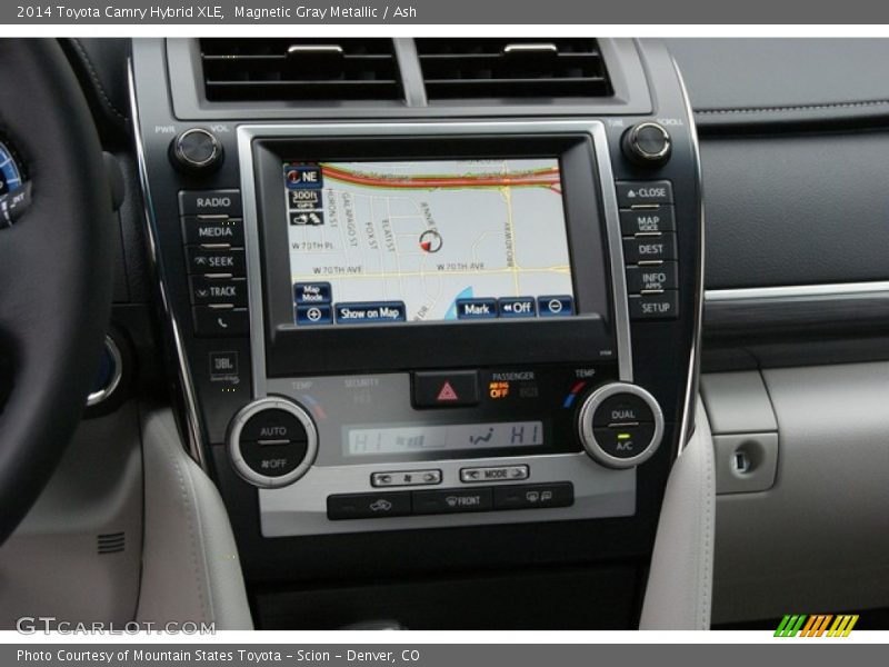 Magnetic Gray Metallic / Ash 2014 Toyota Camry Hybrid XLE