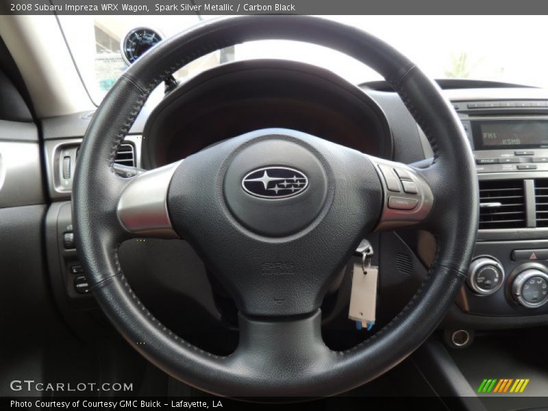 Spark Silver Metallic / Carbon Black 2008 Subaru Impreza WRX Wagon