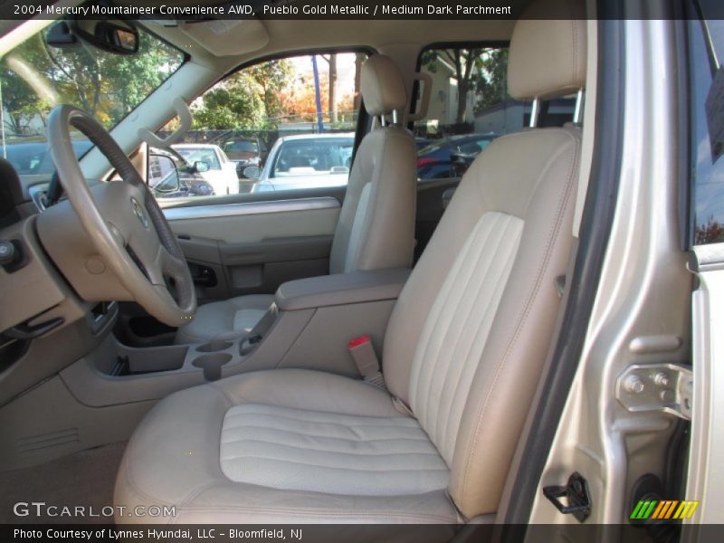 Pueblo Gold Metallic / Medium Dark Parchment 2004 Mercury Mountaineer Convenience AWD