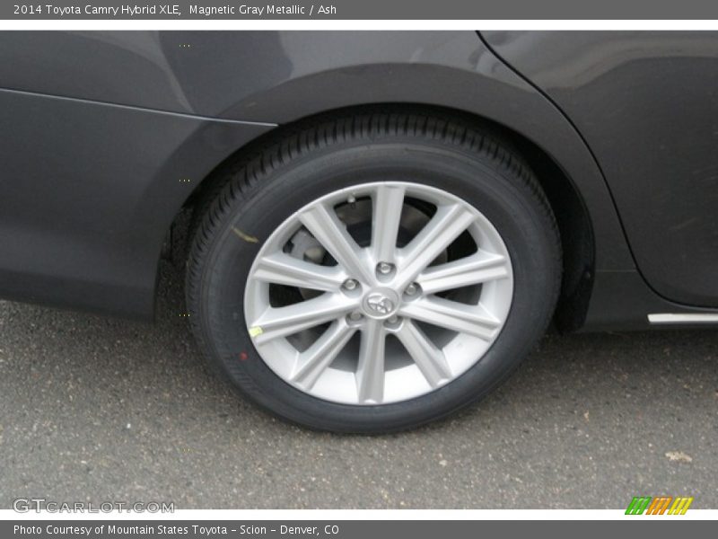 Magnetic Gray Metallic / Ash 2014 Toyota Camry Hybrid XLE