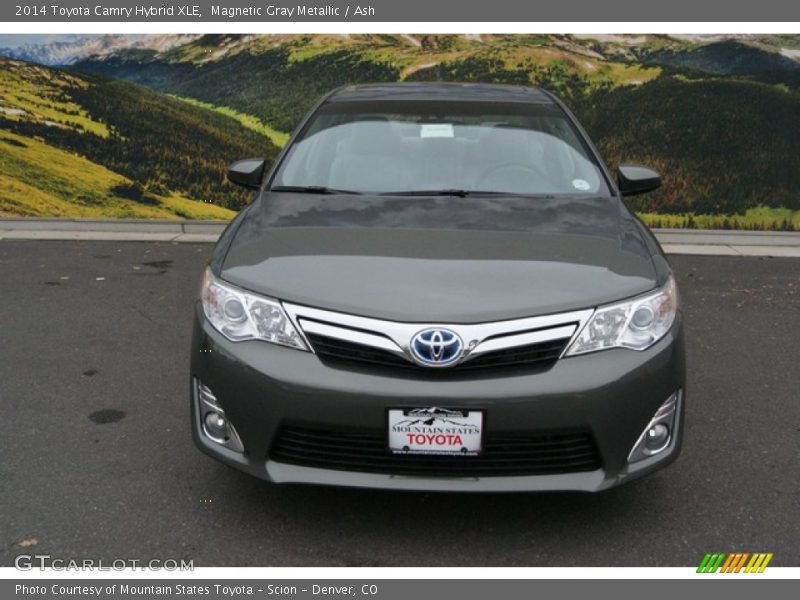 Magnetic Gray Metallic / Ash 2014 Toyota Camry Hybrid XLE
