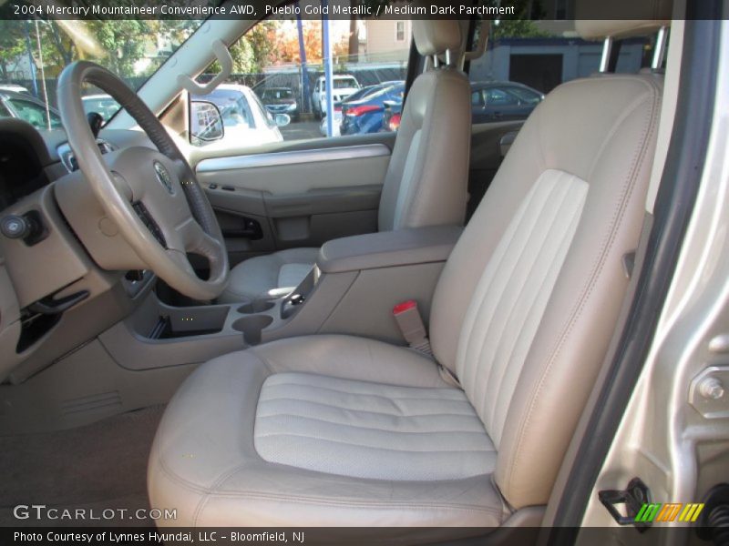 Pueblo Gold Metallic / Medium Dark Parchment 2004 Mercury Mountaineer Convenience AWD