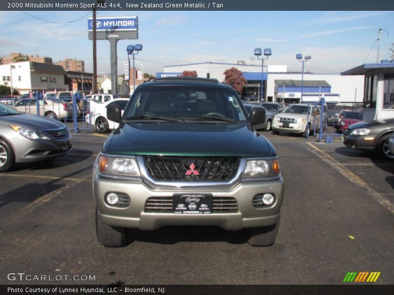New Zealand Green Metallic / Tan 2000 Mitsubishi Montero Sport XLS 4x4
