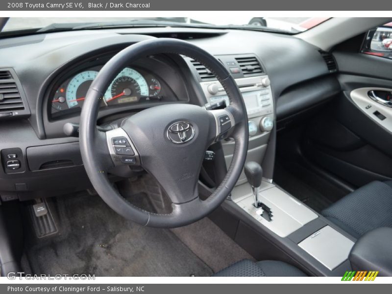 Black / Dark Charcoal 2008 Toyota Camry SE V6