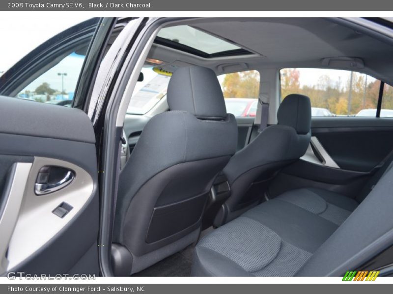 Black / Dark Charcoal 2008 Toyota Camry SE V6