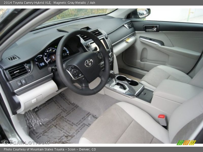 Magnetic Gray Metallic / Ash 2014 Toyota Camry Hybrid XLE
